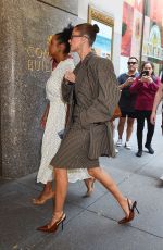 HAILEY BIEBER Arrives at NBC Studios in New York 09/07/2023