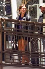 HAILEY BIEBER Leaves a Dinner Party with Friends in Los Angeles 09/20/2023