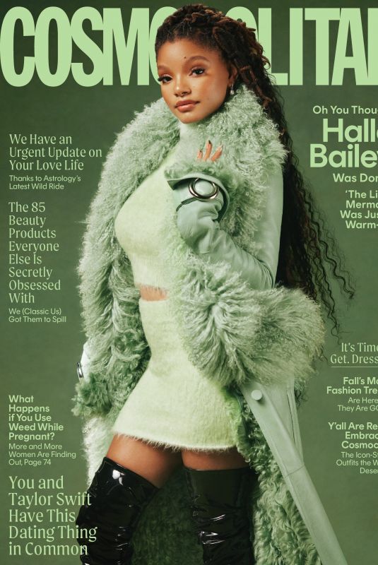 HALLE BAILEY for Cosmopolitan Magazine, September 2023