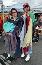 HALSEY Shopping for Vintage Clothing at Silver Lake Flea Market 09/16/2023