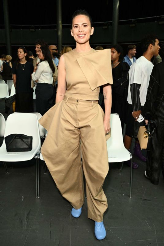 HAYLEY ATWELL at JW Anderson Show at The Roundhouse in London 09/16/2023