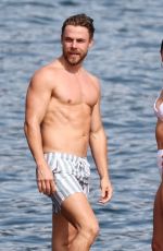 HAYLEY ERBERT and Derek Hough on Honeymoon Holiday in Italy 08/30/2023