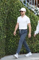 HAYLEY ERBERT and Derek Hough Out on Their European Honeymoon Holiday in Tremezzo 09/04/2023
