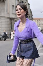 HEART EVANGELISTA Out at Milan Fashion Week 09/23/2023