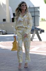 HEIDI KLUM Arrives at a Studio in Pasadena 08/30/2023