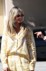 HEIDI KLUM Arrives at a Studio in Pasadena 08/30/2023