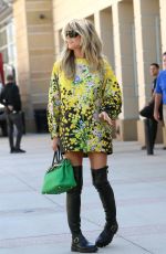 HEIDI KLUM Arrives at AGT Studio in Pasadena 09/06/2023