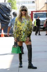 HEIDI KLUM Arrives at AGT Studio in Pasadena 09/06/2023
