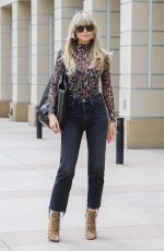 HEIDI KLUM Arrives at AGT Studios in Pasadena 09/20/2023