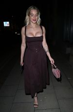 HELEN FLANAGAN Arrives at Ikaro Bar and Restaurant in Manchester 09/23/2023