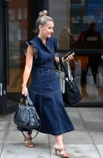 HELEN SKELTON Leaves BBC Morning Live Studio in Manchester 09/12/2023