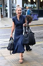 HELEN SKELTON Leaves BBC Morning Live Studio in Manchester 09/12/2023