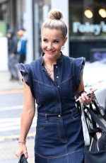 HELEN SKELTON Leaves BBC Morning Live Studio in Manchester 09/12/2023