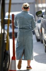 HILARY DUFF Heading to a Hair Salon in West Hollywood 09/13/2023