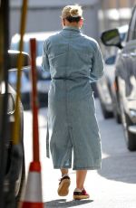 HILARY DUFF Heading to a Hair Salon in West Hollywood 09/13/2023