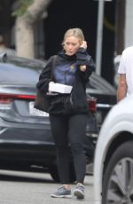 HILARY DUFF Leaves Joan on Third in Los Angeles 09/21/2023