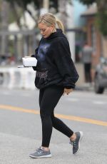 HILARY DUFF Leaves Joan on Third in Los Angeles 09/21/2023