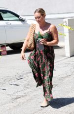 HILARY DUFF Out and About in Los Angeles 09/08/2023