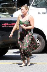HILARY DUFF Out and About in Los Angeles 09/08/2023