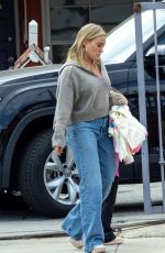 HILARY DUFF Out and About in Los Angeles 09/20/2023