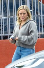 HILARY DUFF Out and About in Los Angeles 09/20/2023