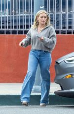 HILARY DUFF Out and About in Los Angeles 09/20/2023