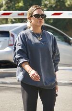 HILARY DUFF Out Shopping at Erewhon Market in Los Angeles 09/11/2023