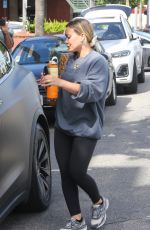 HILARY DUFF Out Shopping at Erewhon Market in Los Angeles 09/11/2023