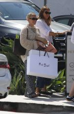 HILARY DUFF Out Shopping with Friends in Los Angeles 09/28/2023