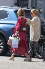 HILARY DUFF Out Shopping with Friends in Los Angeles 09/28/2023
