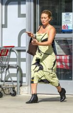 HILARY DUFF Shopping at CVS in Los Angeles 09/07/2023