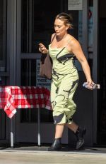 HILARY DUFF Shopping at CVS in Los Angeles 09/07/2023