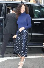 IDINA and CARA MENZEL Arrives at Good Morning America in New York 09/11/2023