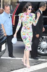 IDINA and CARA MENZEL Arrives at Good Morning America in New York 09/11/2023