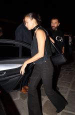 iIRINA SHAYK Leaves Hotel Costes in Paris 09/29/2023