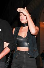 iIRINA SHAYK Leaves Hotel Costes in Paris 09/29/2023
