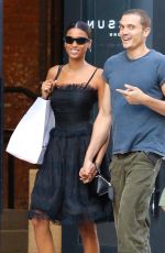 IMAAN HAMMAM Out Shopping in New York 08/30/2023