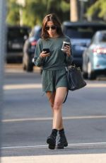 INES DE RAMON Out for Coffee with a Friend in Westwood 09/05/2023