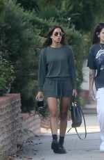 INES DE RAMON Out for Coffee with a Friend in Westwood 09/05/2023