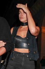 IRINA SHAYK Leaves Hotel Costes in Paris 09/29/2023