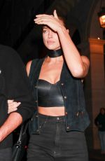 IRINA SHAYK Leaves Hotel Costes in Paris 09/29/2023