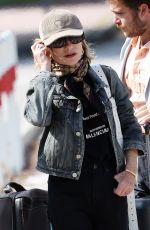 ISABELLE HUPPERT Arrives at 80th Venice International Film Festival 08/31/2023