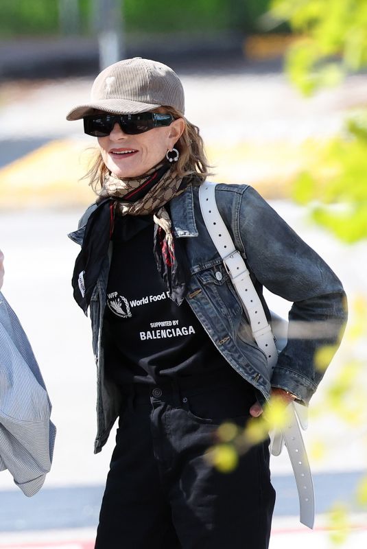 ISABELLE HUPPERT Arrives at 80th Venice International Film Festival 08/31/2023