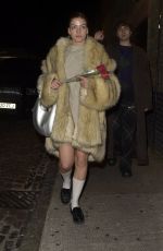ISOBEL RICHMOND Arrives at Perfect Magazine X Valentine Party at London Fashion Week 09/18/2023