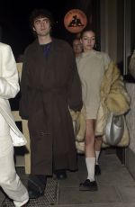 ISOBEL RICHMOND Arrives at Perfect Magazine X Valentine Party at London Fashion Week 09/18/2023