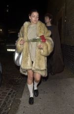 ISOBEL RICHMOND Arrives at Perfect Magazine X Valentine Party at London Fashion Week 09/18/2023