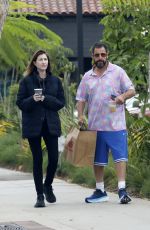 JACKIE and Adam SANDLER Out in Brentwood 09/01/2023
