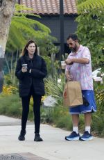 JACKIE and Adam SANDLER Out in Brentwood 09/01/2023