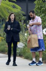 JACKIE and Adam SANDLER Out in Brentwood 09/01/2023