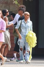 JADA PINKETT and Willow SMITH and SHEREE ZAMPINO Out for Lunch at Soho Housein Malibu 09/10/2023